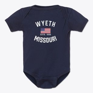 Wyeth Missouri Patriot Baby Onesie