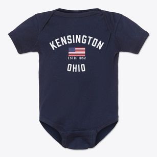 Kensington Ohio Patriot Baby Onesie