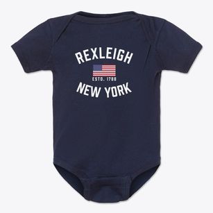 Rexleigh New York Patriot Baby Onesie