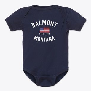 Balmont Montana Patriot Baby Onesie