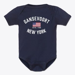 Gansevoort New York Patriot Baby Onesie