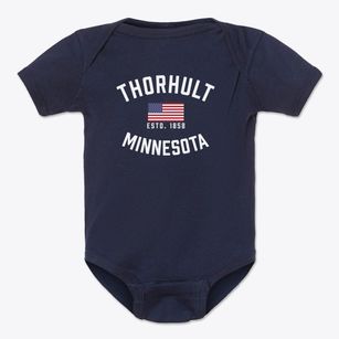 Thorhult Minnesota Patriot Baby Onesie