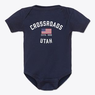 Crossroads Utah Patriot Baby Onesie