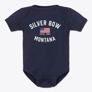 Butte Montana Patriot Baby Onesie