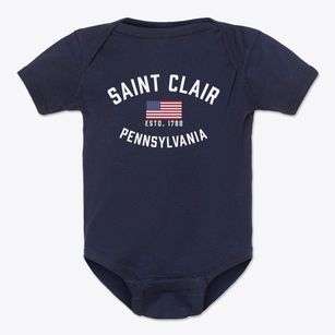 Upper St. Clair Pennsylvania Patriot Baby Onesie