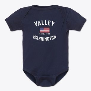 Valley Washington Patriot Baby Onesie