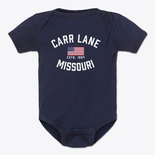 Carr Lane Missouri Patriot Baby Onesie