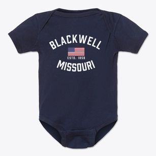 Blackwell Missouri Patriot Baby Onesie
