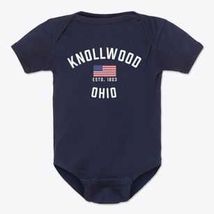 Knollwood Ohio Patriot Baby Onesie