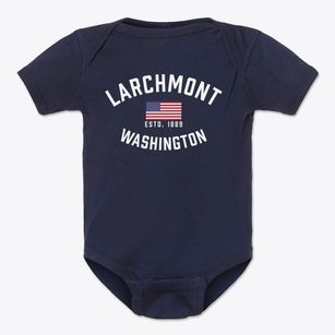 Larchmont Washington Patriot Baby Onesie