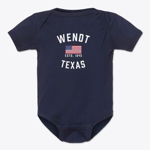 Wendt Texas Patriot Baby Onesie