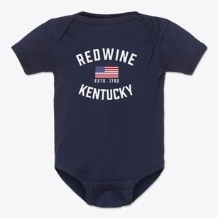 Redwine Kentucky Patriot Baby Onesie