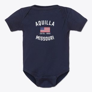 Aquilla Missouri Patriot Baby Onesie