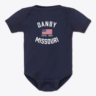 Danby Missouri Patriot Baby Onesie