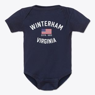 Winterham Virginia Patriot Baby Onesie