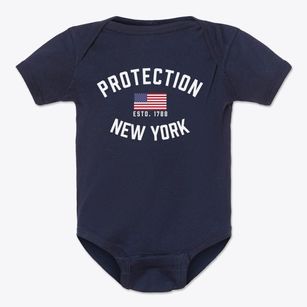 Protection New York Patriot Baby Onesie