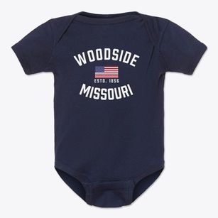 Woodside Missouri Patriot Baby Onesie