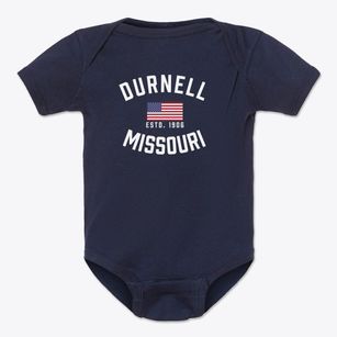 Durnell Missouri Patriot Baby Onesie