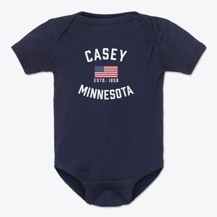 Casey Minnesota Patriot Baby Onesie