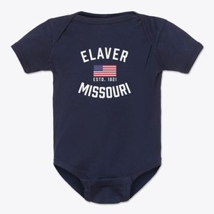 Elaver Missouri Patriot Baby Onesie