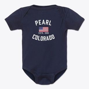 Pearl Colorado Patriot Baby Onesie