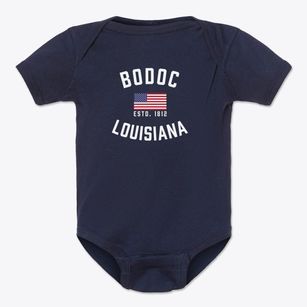 Bodoc Louisiana Patriot Baby Onesie