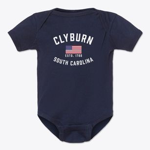 Clyburn South Carolina Patriot Baby Onesie
