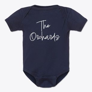 The Orchards New Jersey Freestyle Baby Onesie