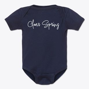 Clear Spring Arkansas Freestyle Baby Onesie
