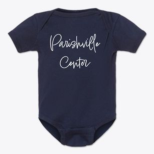 Parishville Center New York Freestyle Baby Onesie