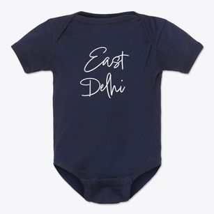 East Delhi New York Freestyle Baby Onesie