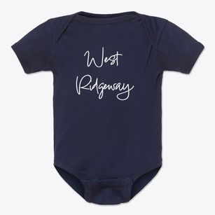 West Ridgeway New York Freestyle Baby Onesie