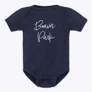 Beaver Park Virginia Freestyle Baby Onesie