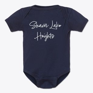 Shaver Lake Heights California Freestyle Baby Onesie