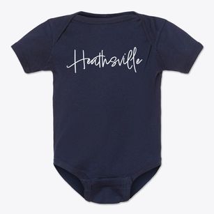 Heathsville Illinois Freestyle Baby Onesie