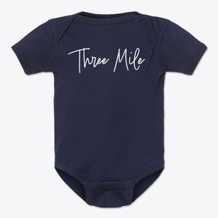 Three Mile West Virginia Freestyle Baby Onesie