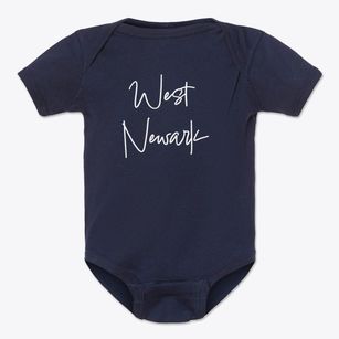 West Newark New York Freestyle Baby Onesie