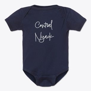 Central Nyack New York Freestyle Baby Onesie