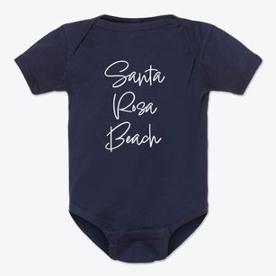 Santa Rosa Beach Florida Freestyle Baby Onesie