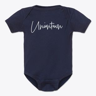 Uniontown Illinois Freestyle Baby Onesie
