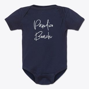 Pamlico Beach North Carolina Freestyle Baby Onesie