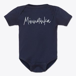 Minnetonka Minnesota Freestyle Baby Onesie