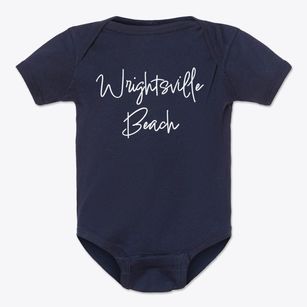 Wrightsville Beach North Carolina Freestyle Baby Onesie