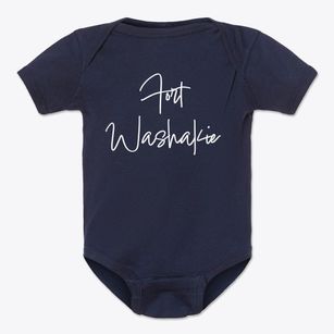 Fort Washakie Wyoming Freestyle Baby Onesie
