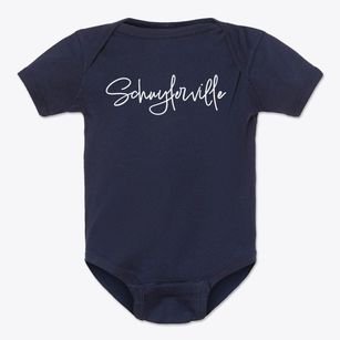 Schuylerville New York Freestyle Baby Onesie