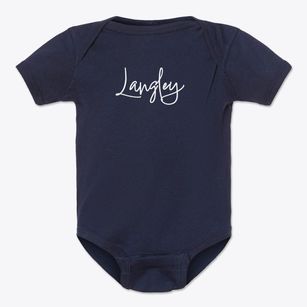 Langley Oklahoma Freestyle Baby Onesie