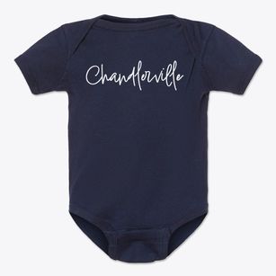 Chandlerville Illinois Freestyle Baby Onesie