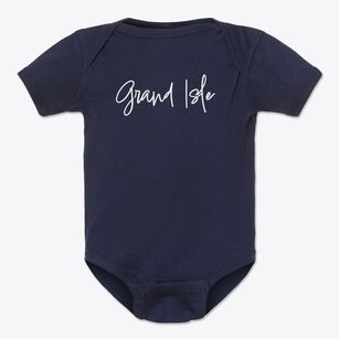 Grand Isle Maine Freestyle Baby Onesie