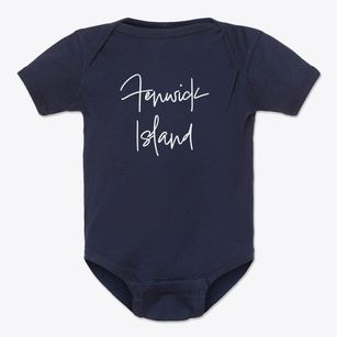 Fenwick Island Delaware Freestyle Baby Onesie