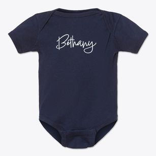 Bethany Indiana Freestyle Baby Onesie